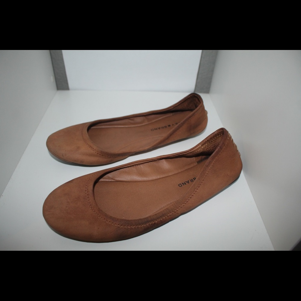 Lucky Brand Tan Flats